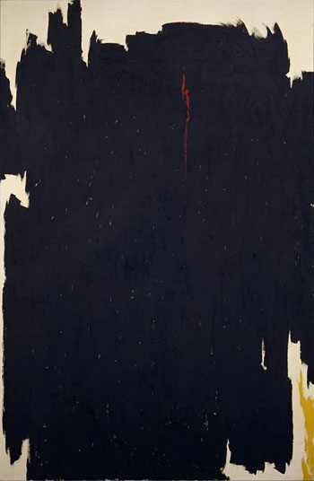 1960 - Clyfford Still reproduction oil painting