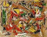 Untitled c1953 - Jackson Pollock