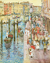 The Grand Canal Venice c1898 - Maurice Prendergast