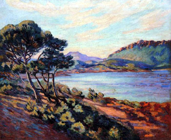 Agay Bay c1910 - Armand Guillaumin reproduction oil painting