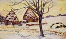 Palaiseau Snow Effect 1883 - Armand Guillaumin