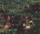 In the Garden Castlewood Avenue 1901 - Walter Frederick Osborne