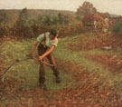 Mowing Bracken - Henry Herbert La Thangue