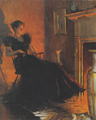 By Firelight 1880 - Frank Weston Benson