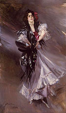 Portrait of Anita de La Ferie the Spanish Dancer 1900 - Giovanni Boldini