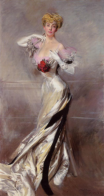 Portrait of the Countess Zichy 1905 - Giovanni Boldini reproduction oil painting