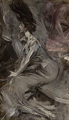 Sitting Lady the Talk 1905 - Giovanni Boldini