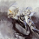 A Lady with a Cat - Giovanni Boldini