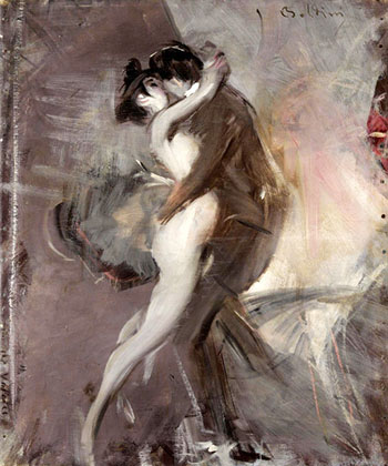 The Couple - Giovanni Boldini reproduction oil painting