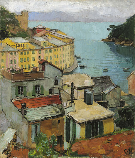 Portfofino - Carl Moll reproduction oil painting