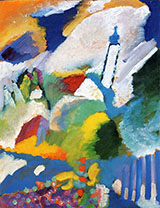 Murnau with Church I 1910 - Wassily Kandinsky