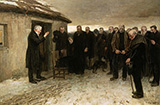 A Highland Funeral 1882 - James Guthrie