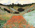 Poppy Field in a Hollow - Claude Monet