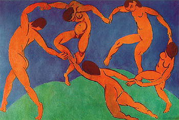 The Dance II 1909 Hermitage Version - Henri Matisse reproduction oil painting